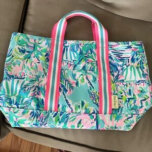 Small Lilly Pulitzer canvas bag